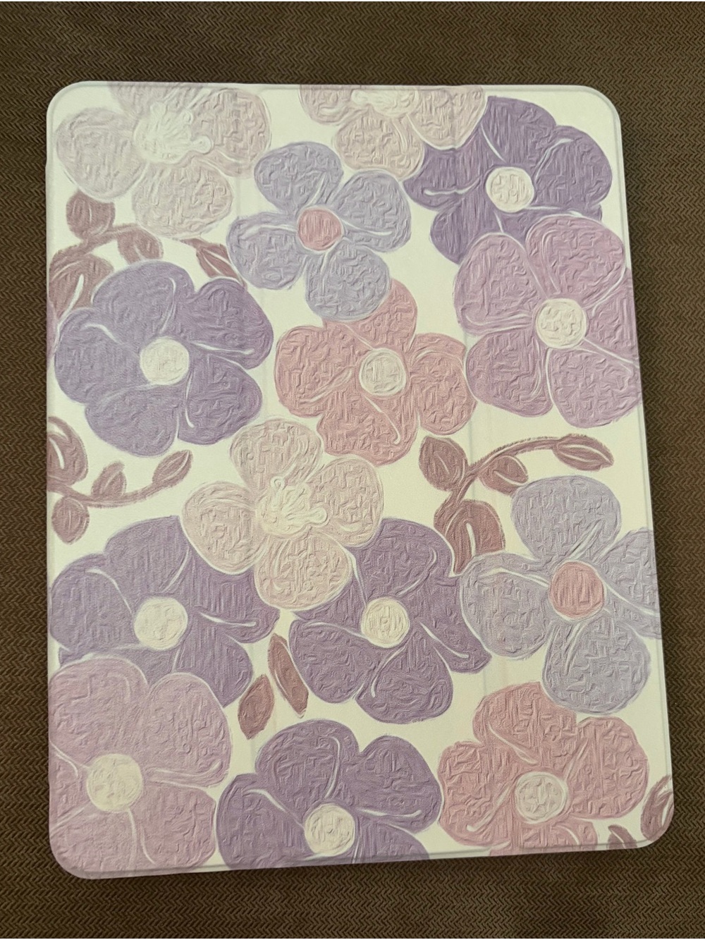 Whimsy Pastel Flowers iPad Case for 9.7” 2018 design